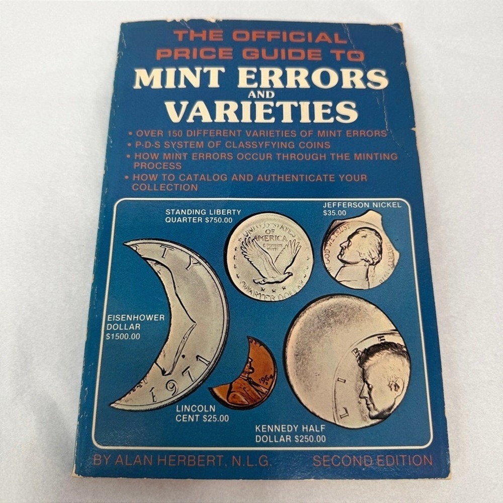 Mint Errors & Varieties House of Collectibles Official Price Guide 2nd Ed 1978